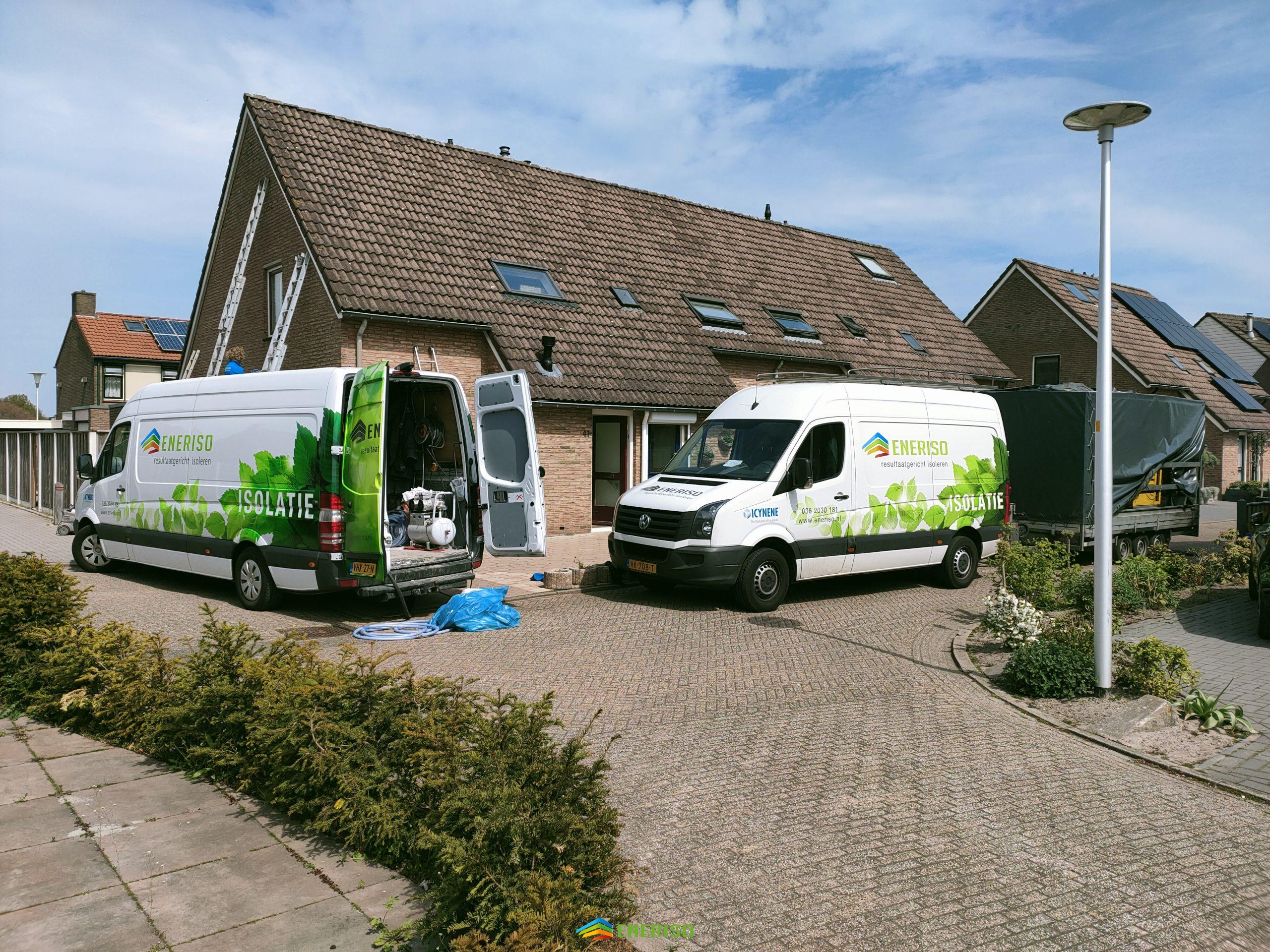 icynene knauf isolatie goor